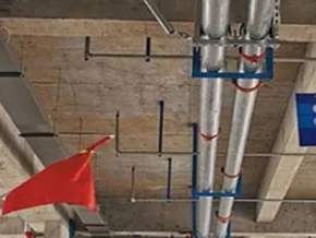 湛河管廊支架的安装方法